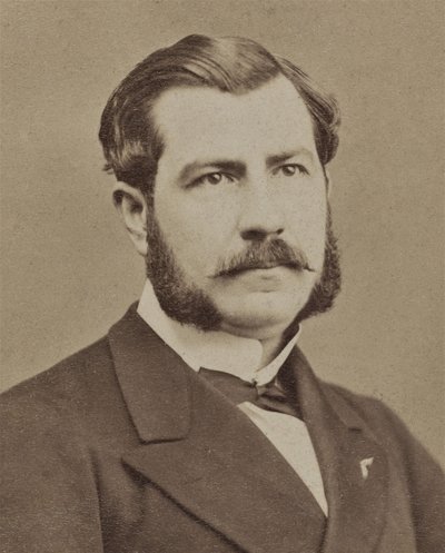 Retrato de Léon Renault (1839-1933), prefeito de polícia e político de Eugene Appert