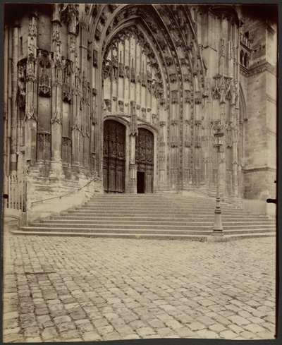 Beauvais, Porta da Catedral de Eugène Atget
