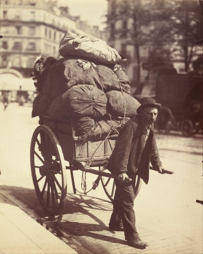 Chiffonier (Ragpicker) de Eugène Atget