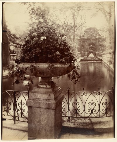Jardins do Luxemburgo de Eugène Atget