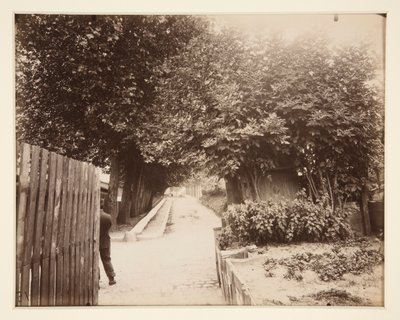 Point du jour, Porte du bas Meudon de Eugène Atget