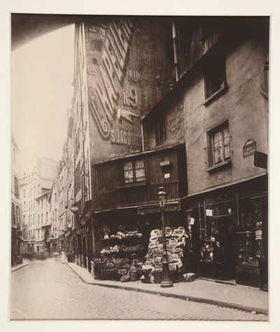 Rue Galande, Paris de Eugène Atget