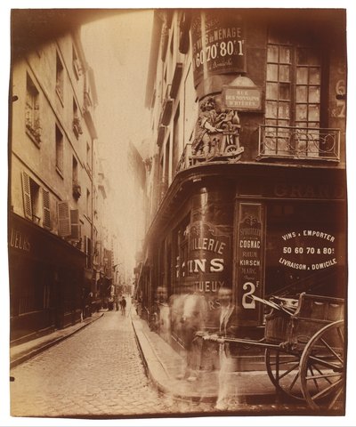 Rue des Nonnains d&39;Hyères de Eugène Atget