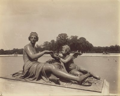 Versalhes, Esquina do Parque, 1901. de Eugène Atget