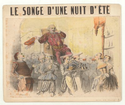 Ambroise Thomas - Sonho de uma Noite de verão - Charles Battaille como Falstaff de Eugene Battaille