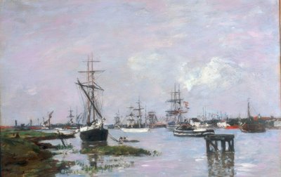 Antuérpia, o porto de Eugene Louis Boudin