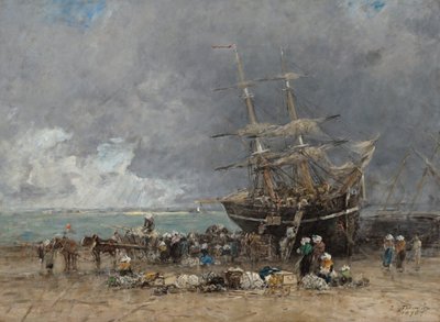 Retorno do Terre-Neuvier de Eugène Boudin