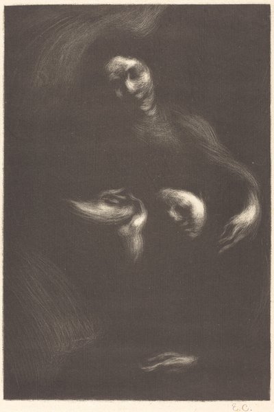 Homenagem a Tolstoi de Eugène Carrière