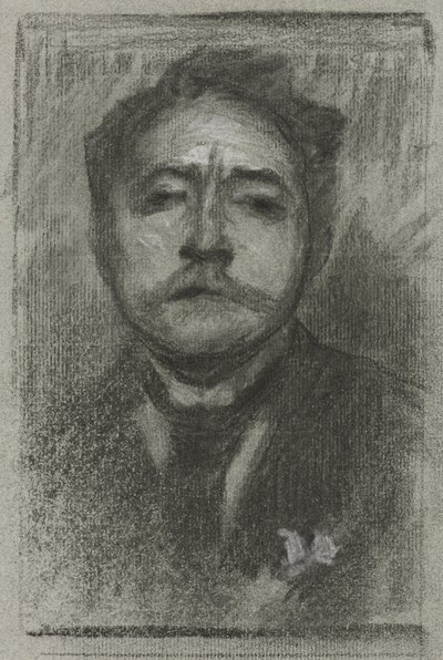 Retrato de Jean Ajalbert de Eugène Carrière