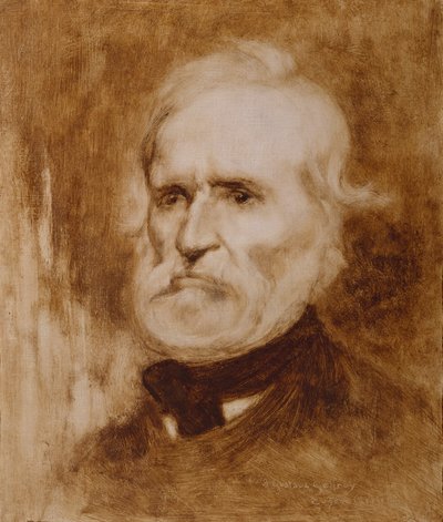 Retrato de Louis-Auguste Blanqui 1805-1881, c. 1880. de Eugène Carrière