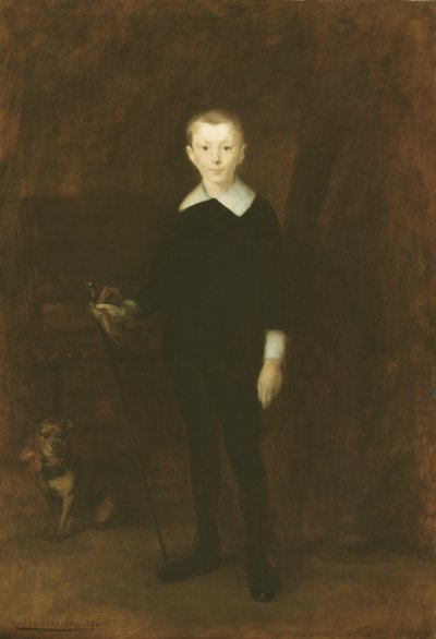 Retrato de um menino de Eugène Carrière