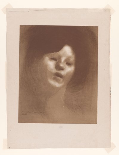 Retrato da Carreira de Marguerite Carreira Marguerite de Eugène Carrière