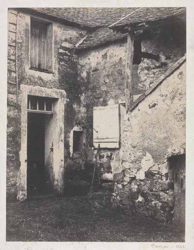 Pátio, 1862. de Eugène Cuvelier