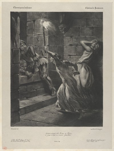 Irmã de Duguesclin, 1829., 1829. de Eugène Delacroix