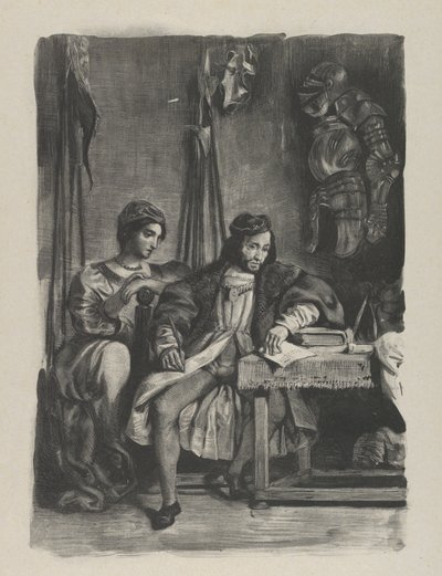 Floresta. de Eugène Delacroix