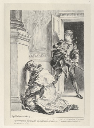 Floresta. de Eugène Delacroix