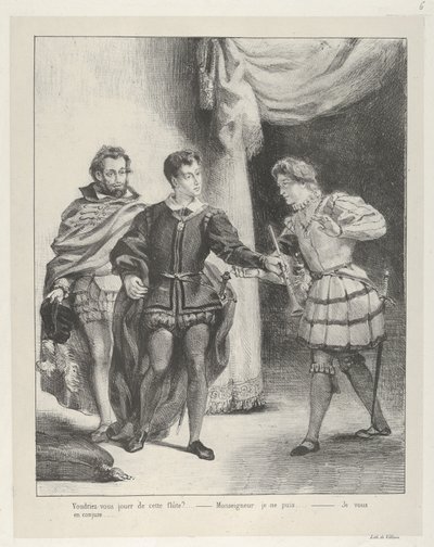 Floresta. de Eugène Delacroix