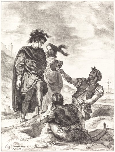 Floresta. de Eugène Delacroix
