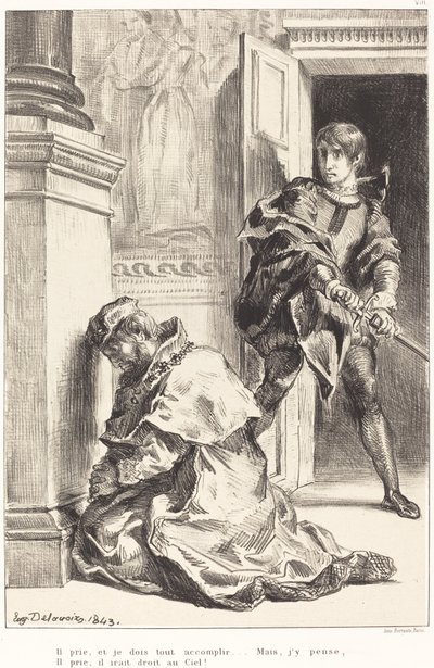 Floresta. de Eugène Delacroix