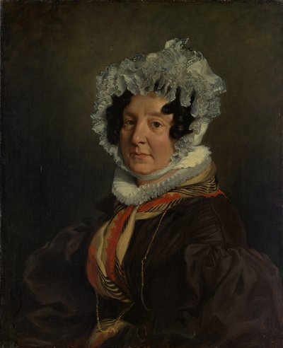 Madame Henri François Riesener Félicité Longrois, 1786-1847, 1835. de Ferdinand Victor Eugene Delacroix