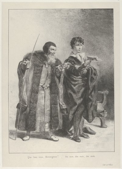 Floresta. de Eugène Delacroix