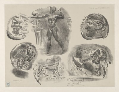 Floresta. de Eugène Delacroix