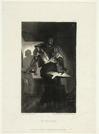 O Ferreiro de Eugène Delacroix