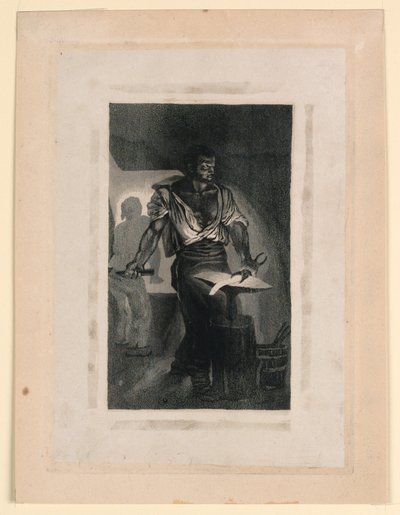 O Ferreiro de Eugène Delacroix