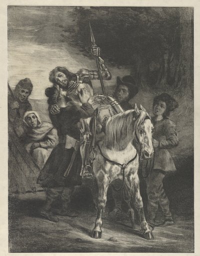 Floresta. de Eugène Delacroix