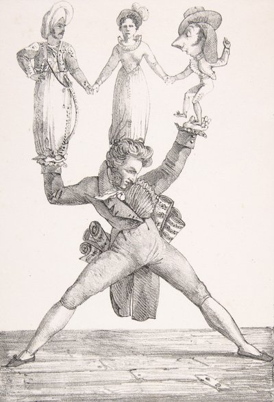 Floresta. de Eugène Delacroix