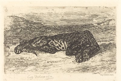 Floresta. de Eugène Delacroix