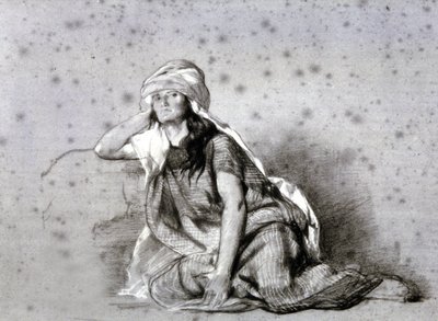 Mulher berbere no Sahel de Eugène Fromentin