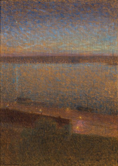 Uma noite em maio de 1895. de Eugène Jansson