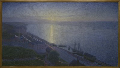 Pôr do sol, 1895 de Eugène Jansson