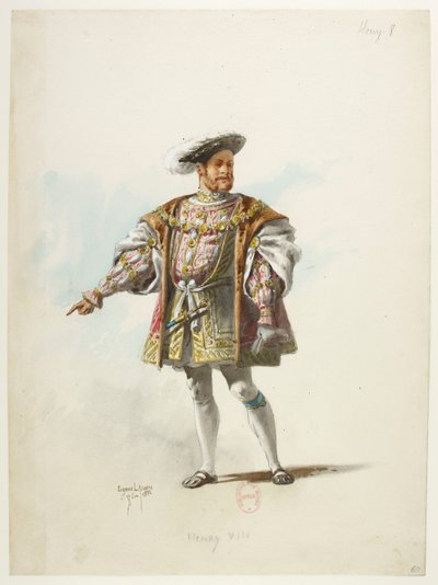 Btv1b84558104 60 - Saint-Saëns - Henrique VIII - Maquetas de trajes - Lacoste - 60. Henrique VIII de Eugene Lacoste