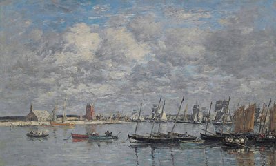 Camaret, o porto de Eugene Louis Boudin