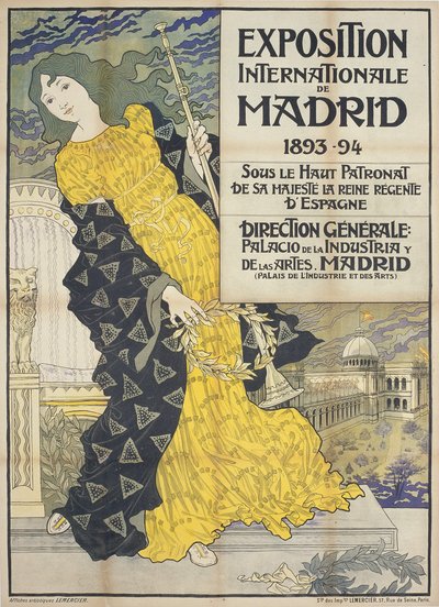 Exposição Internacional de Madrid de Eugene Grasset