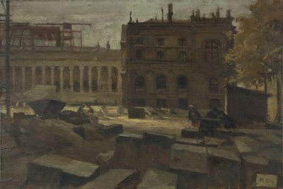 A demolição do Palais de l