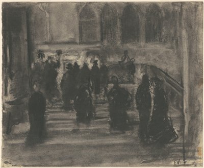 Ponte, Veneza de Eugène Vail