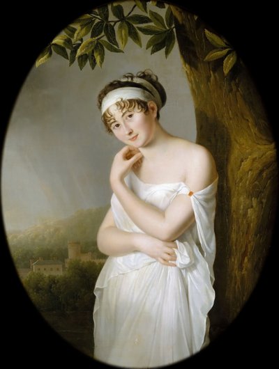 Retrato de Madame Récamier, née Julie Bernard 1777-1849 de Eulalie Morin