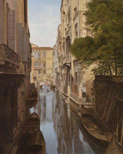 Um canto isolado de Veneza, Itália (foto a cores) de European Photographer