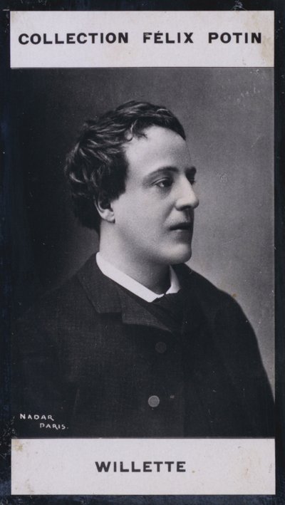 Adolphe Willette (1857) (foto a p/b) de European Photographer
