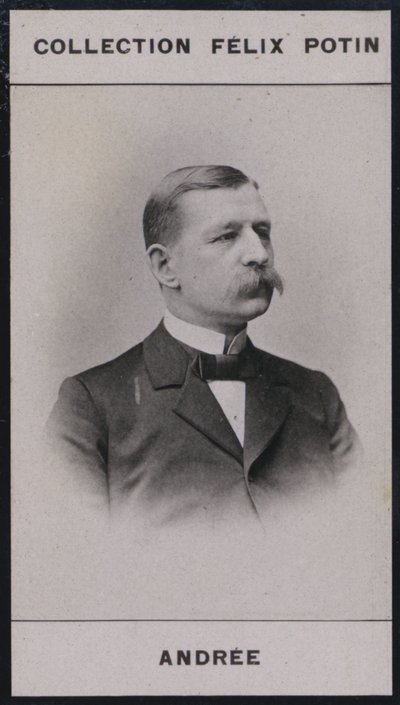 Auguste Andree (1854) (foto a p/b) de European Photographer