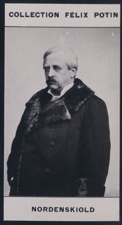 Barão Eric de Nordenskjold (1832-1901) (foto a p/b) de European Photographer