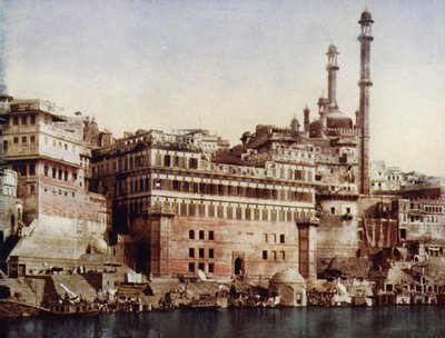 Benares, uma mesquita no local de um antigo templo hindu (foto) de European Photographer