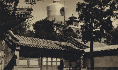 China, Pequim, O Pagode da Garrafa (fotografia p/b) de European Photographer