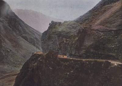 Entre Lars e Kasbeck, estrada militar de Georgie de European Photographer