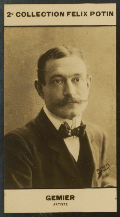 Firmin Gemier, Artiste de European Photographer
