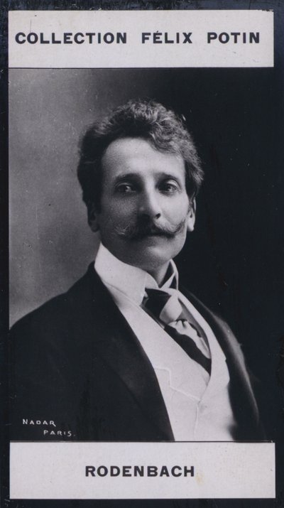 Georges Rodenbach (1855-1899) (foto a p/b) de European Photographer