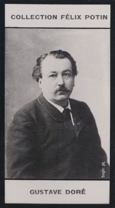 Gustave Dore (1833-1883) (foto a p/b) de European Photographer
